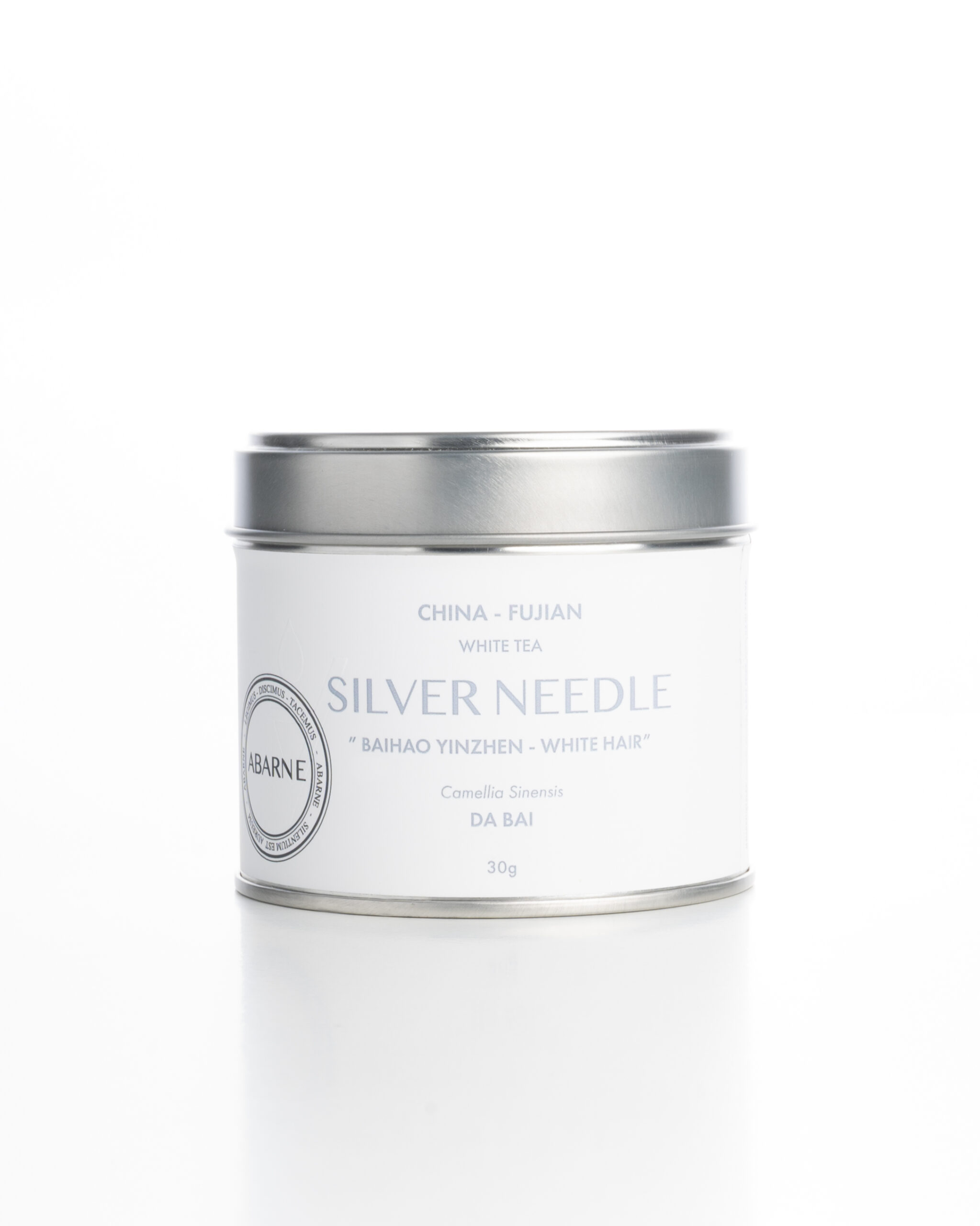 Feature - Silverneedle 30g tin can