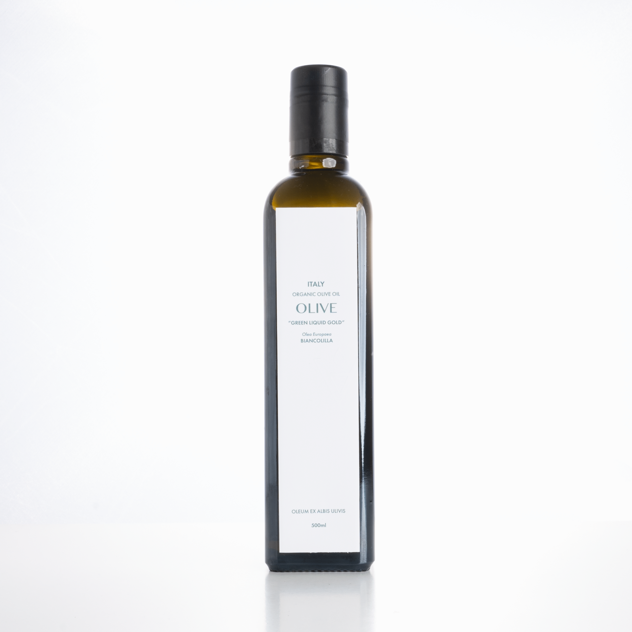 Biancolilla oil bottle